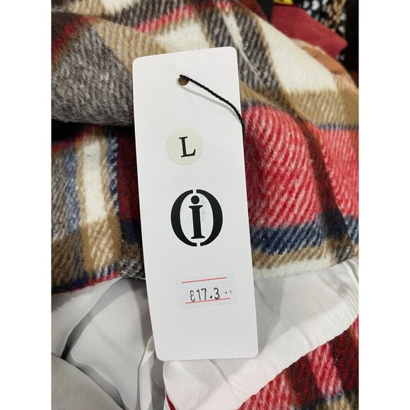 i Wool mini skirt in plaid NWT - Picture 6 of 6